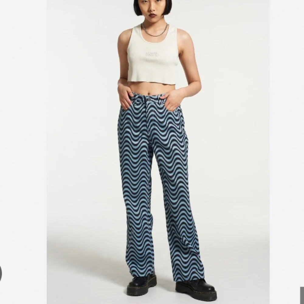 NWT The Ragged Priest Wavy Panel Jeans Size 26